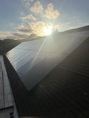 Residential solar panel array by AC Electricals (UK) Ltd in Kent