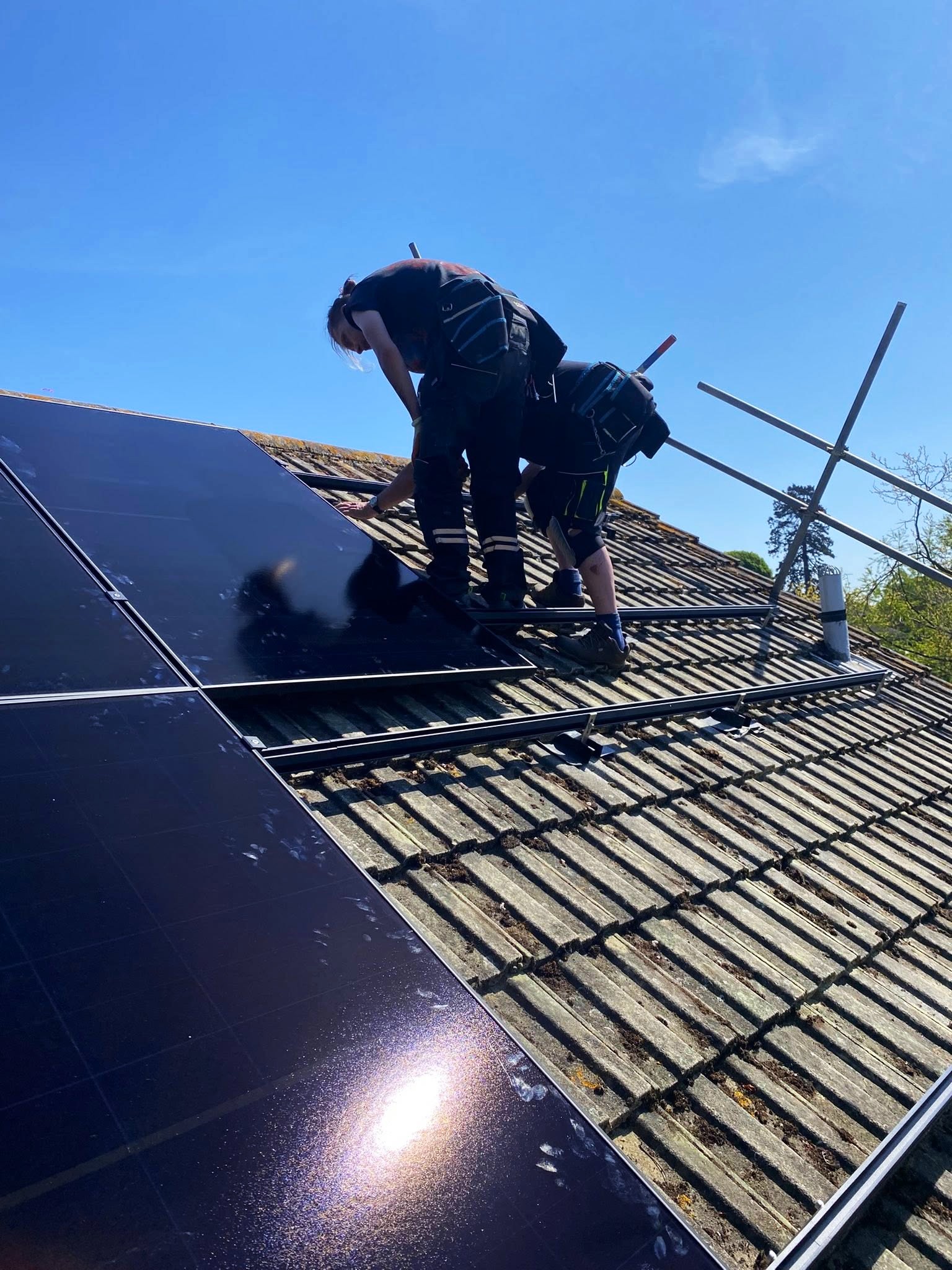 Battery storage system for a renewable energy setup in Kent